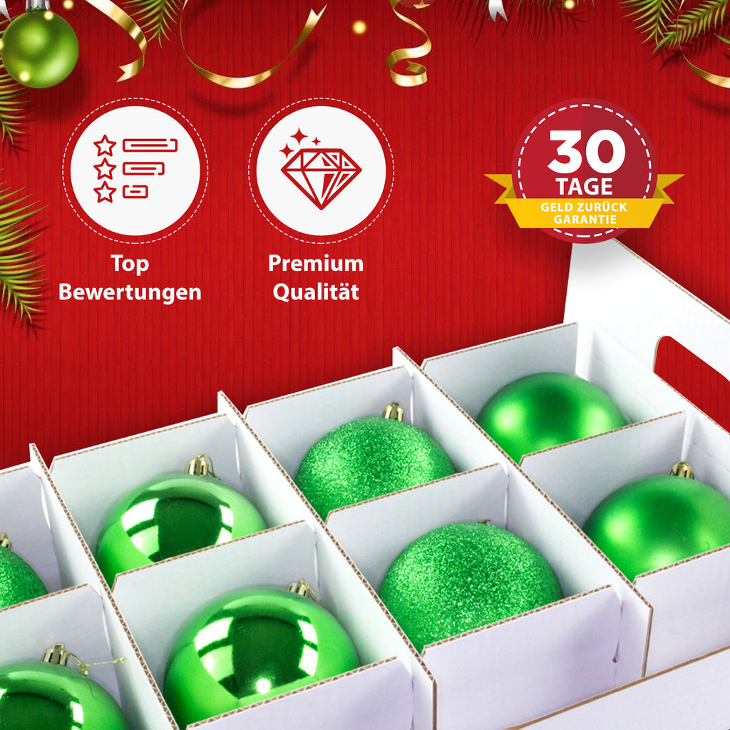 Box für Weihnachtskugel Chris mit – verschiedene Store24 Einlegern für separaten