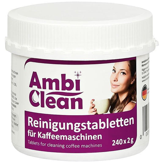 AmbiClean 240 Stück / 480 g Reinigungstabletten - Ambideluxe GmbH